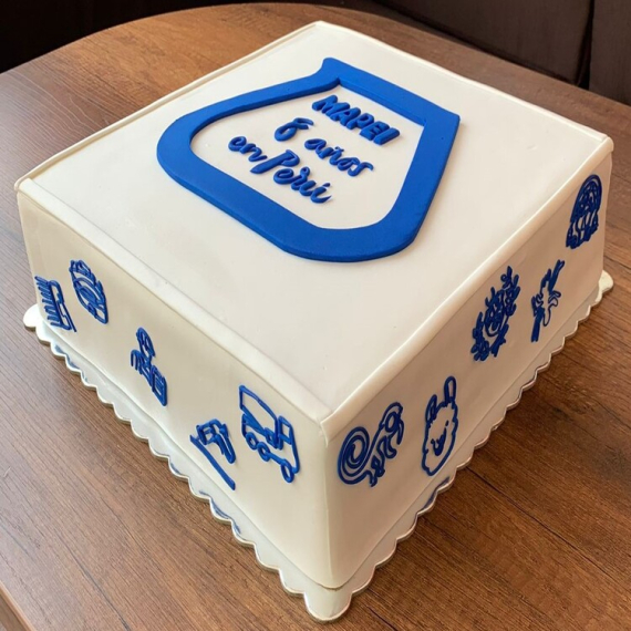 Torta Maqueta Corporativa Empresa Lima Callao 